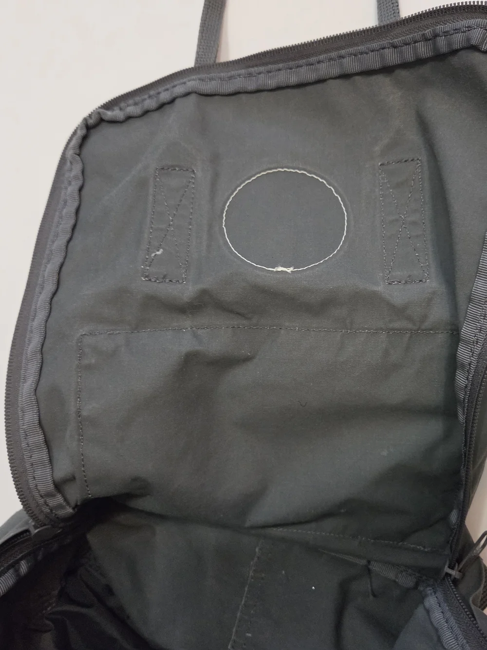 Fjallraven Kanken Classic Backpack in Dark Gray